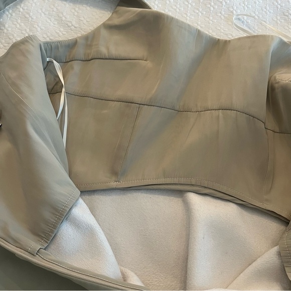 Proenza Schouler White Label Faux Leather Fitted Top - Size 2; Like New - Picture 10 of 13